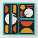 Search for orange and teal art Space age