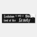 Search for theory of evolution bumper stickers Gravity