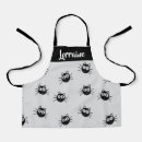 Search for grey cat aprons Black