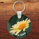 Search for yellow daisy key rings Flower