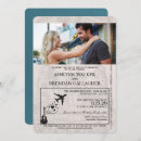 Search for music wedding invitations Vintage