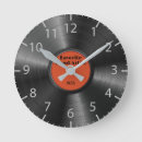Search for vinyl record clocks Music