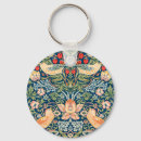 Search for bird design key rings William morris