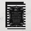 Search for black white rehearsal dinner invitations Stylish