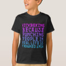 Search for kickboxing kids tshirts Ninja