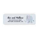 Search for baby elephants return address labels For her