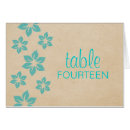 Search for turquoise table table cards Floral