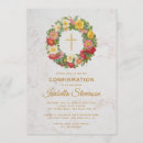 Search for floral confirmation invitations Flowers