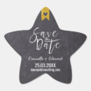 Search for gold save the date stickers Rustic