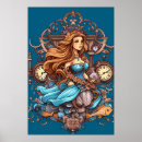 Search for steampunk posters Mermaid