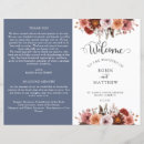 Search for booklet wedding programs Watercolor floral