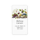 Search for cheese return address labels Watercolor