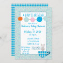 Search for tea party baby boy shower invitations A baby is brewing