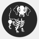 Search for skeleton dog stickers Cute