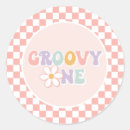 Search for pink daisy stickers Retro