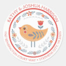 Search for bird address stickers Floral