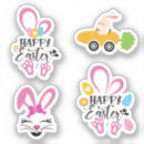 Search for egg face stickers Bunny
