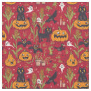 Search for vintage halloween fabric Cat