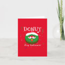 Search for donut christmas cards Funny