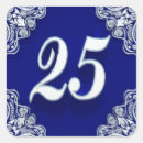 Search for 25th silver stickers 25 years