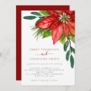 Search for red christmas wedding invitations Stylish