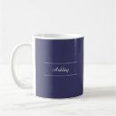 Search for solid blue mugs Elegant