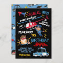 Search for cops and robbers invitations Party
