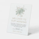 Search for greenery welcome wedding signs Rustic