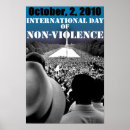 Search for non violence posters Gandhi