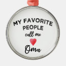 Search for oma christmas tree decorations For her