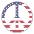 Search for american flag peace sign stickers Red white and blue