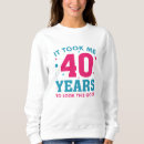Search for 40th birthday hoodies Funny