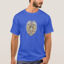 Search for police badge tshirts Cop