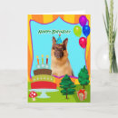 Search for german shepherd birthday cards Animal