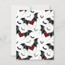 Search for bats halloween invitations Pattern