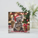 Search for down under christmas cards Koala