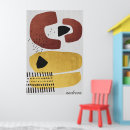 Search for abstract neutral color posters Vintage retro midcentury scandinavian