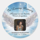 Search for in loving memory stickers Angel wings
