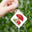 Search for toadstool key rings Red