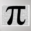 Search for pi digits posters Symbol