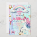 Search for magical day birthday invitations Girl