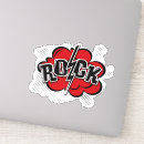 Search for hard rock stickers Rock and roll