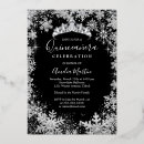 Search for snow party invitations Snowflake