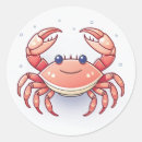 Search for cartoon crab stickers Animal