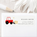 Search for construction birthday return address labels Cute