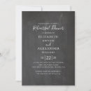 Search for chalkboard rehearsal dinner invitations Blackboard