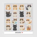 Search for big eyed stickers Kitten
