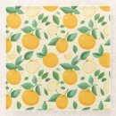 Search for citrus fruit coasters Yellow