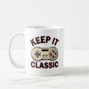 Search for retro game mugs Old school gamer