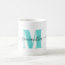 Search for turquoise and white mugs Elegant